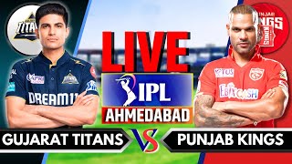 IPL 2024 Live GT vs PBKS Live Match  IPL Live Score amp Commentary  Gujarat vs Punjab Live Inngs 2 [upl. by Yendroc387]