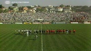 04J  Penafiel  0 x Sporting  0 de 19891990 [upl. by Dott]