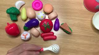 all the food i have cooking utensils  Rainbow Color Fruits [upl. by Akzseinga8]