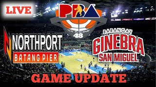 NORTHPORT VS BRGY GINEBRA GAME UPDATE  JANUARY 72024  GAME UPDATES  GAME HIGHLIGHTS  PBA LIVE [upl. by Laspisa]