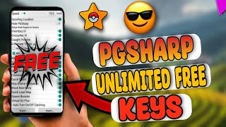 how to get pgsharp unlimited free keys pgsharp pokemon go  pgsharp  pgsharp premium key free [upl. by Lamhaj12]