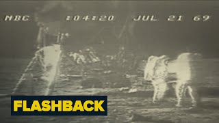 Apollo 11 Lunar Landing  Flashback  NBC News [upl. by Cilla770]