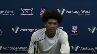 Arizona Football Press Conference  Tacario Davis amp Jack Luttrell [upl. by Narret30]