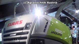 The new Claas JAGUAR 850  Austro Agrar 2013 in Tulln a d Donau [upl. by Ylenats843]