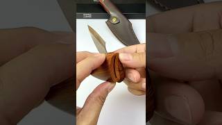 Small fat dolphin outdoor meat eating knife mini knife small courier knife mini knife pocket knife [upl. by Anesor737]