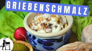 Griebenschmalz selber machen  perfekt zur Brotzeit und zum Anbraten [upl. by Tamara665]