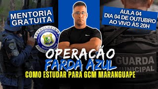 COMO ESTUDAR PARA O CONCURSO DA GCM MARANGUAPE  GARANTA SUA APROVAÇÃOI [upl. by Hooper337]