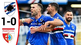 SampdoriaMantova 10 Gol di Pajtim Kasami tutti i gol e gli highlights dettagliati [upl. by Codding]