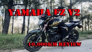 Yamaha FZs 150 v2 10000KM ReviewNot the best neither bad [upl. by Fanchan]