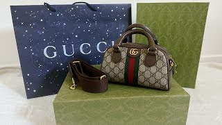 Unboxing  กระเป๋า Gucci Ophidia GG top handle bag 2023  KOEinAustralia [upl. by Fleur]