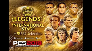 LEYENDAS Y EQUIPOS CLASICOS PES 2019 PARA PC [upl. by Laise]