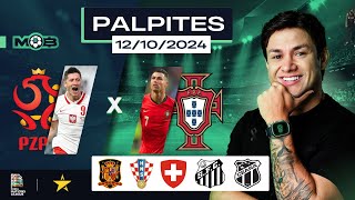 PALPITES DE FUTEBOL PARA O DIA 12 10 2024  BILHETE PRONTO SABADOU NO MUNDO BET [upl. by Robbyn849]