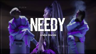 Ariana Grande  needy Live Version Lyrics [upl. by Aylmar785]