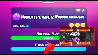 MULTIPLAYER FINGERDASH  GEOMETRY DASH 21 [upl. by Cozmo]