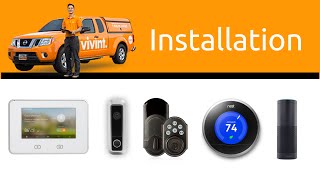 Vivint Smart Home and Security Installation Process [upl. by Nythsa]