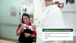 Prueba de aliento para el diagnóstico de Helicobacter Pylori [upl. by Errot673]