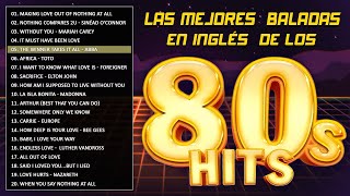 Las mejores baladas romanticas en inglés de los 80  Musica en ingles de los 80 y 90  Love songs [upl. by Ide]