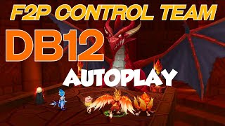 SUMMONERS WAR Auto DB12 F2P Control Team Safe lineup Verdehile Tyron Loren Spectra Raoq [upl. by Sucitivel642]