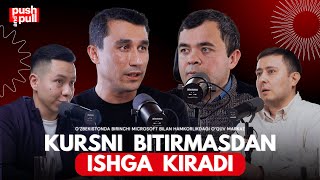 Kursimizni bitirmasdan ishga olishyapti Ozbekistondagi birinchi Microsof bilan hamkorlikMAAB AC [upl. by Nnairek305]