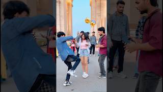 😱 Dost Ka Gf Current 🥺 Public Prank 🤣🤣 funny public prank friends cute girl [upl. by Yzdnil]