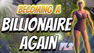 Becoming a BILLIONAIRE AGAIN PT2  Albion Online Crafting [upl. by Eilzel]