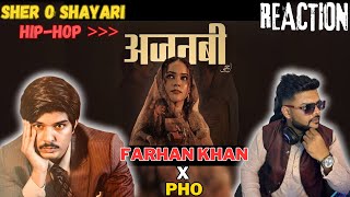 AJNABI  FARHAN KHAN X PHO  REACTION VIDEO  WAZIR REACTIONS [upl. by Beau118]