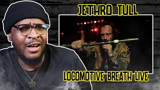 Flute Master Jethro Tull  Locomotive Breath Live REACTIONREVIEW [upl. by Pimbley303]