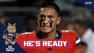 Tetairoa McMillan Already Looking the Part At Arizona Football Fall Camp [upl. by Eibber]