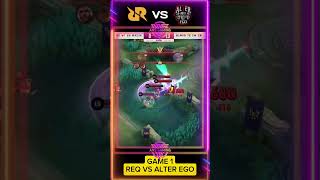 RRQ VS ALTER EGO Game 1 Laga 2 mobilelegends [upl. by Nodmac]