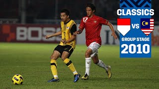 Indonesia vs Malaysia  Full Match  AFFSuzukiCup Classics 2010 Group Stage [upl. by Akela]