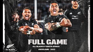 FULL GAME All Blacks v South Africa Mt Smart Stadium [upl. by Per197]