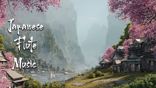 Beautiful Japanese Flute Music and Ambient Sound  Relaxing Music for Sleep Healing Stress Relief [upl. by Selina]