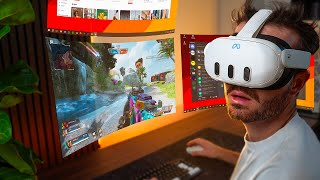 J’ai remplacé mon PC Gaming par un casque VR a 500€ [upl. by Odele29]