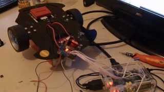 The RROP  L298N  RaspBerry Pi control motor DC [upl. by Atinek]