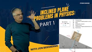 Inclined Plane Problems in Physics Part 1 [upl. by Lrac]