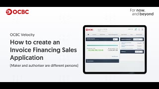 How to Create an Invoice Financing Sales Application Maker and Authoriser are different persons [upl. by Lyndell]