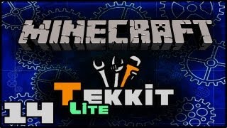 Minecraft Tekkit Lite with Lewis  Automated rubber tree farm with Minefactory Reloaded 14 [upl. by Seiter]