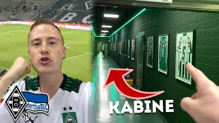 Borussia Mönchengladbach vs Hertha BSC Stadionvlog amp Kabinenzugang [upl. by Nettie]