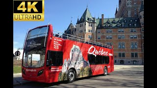 Quebec City Tour Quebec 4k [upl. by Evvy]