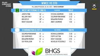 West Wittering CC 2nd XI v Storrington CC 1st XI [upl. by Ralyt888]