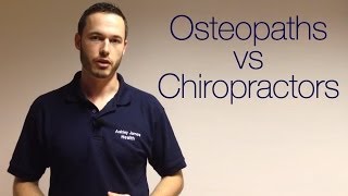 London Osteopath Whats The Difference Between An Osteopath and a Chiropractor [upl. by Fidellas]