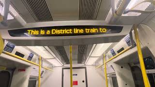 District Line Announcments [upl. by Aelam]