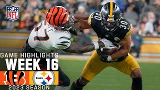 Cincinnati Bengals vs Pittsburgh Steelers  2023 Week 16 Game Highlights [upl. by Zandt]