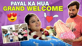 PAYAL KA HUA GRAND WELCOME  Armaan Malik [upl. by Eirrab]