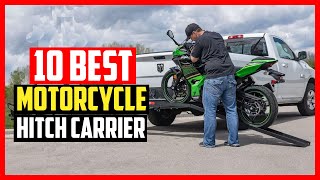 ✅Top 10 Best Motorcycle Hitch Carrier Reviews in 2024 [upl. by Tobi]