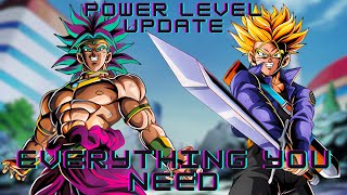 EVERYTHING YOU NEED FOR THE POWER LEVEL SYSTEM UPDATE  BEST LINK LEVEL STAGE DBZ Dokkan Battle [upl. by Hsara]