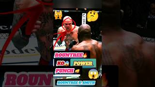 Powar Punch Rountree vs Smith KO shorts ufc 😱🔥💯 [upl. by Nareik]