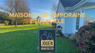 MAISON CONTEMPORAINE  BEUZEVILLE [upl. by Shina738]