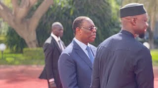 CES IMAGES QUI VOUS ONT ÉCHAPPÉ Bassirou le nouveau président du Sénégal et Sonko au palais [upl. by Cherida]