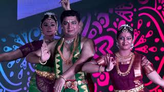 Margazhi Madhyam 2019 Kalaimamani Binesh Mahadevans Akshaya Arts Bharatanatyam  Full Show [upl. by Drofyar]